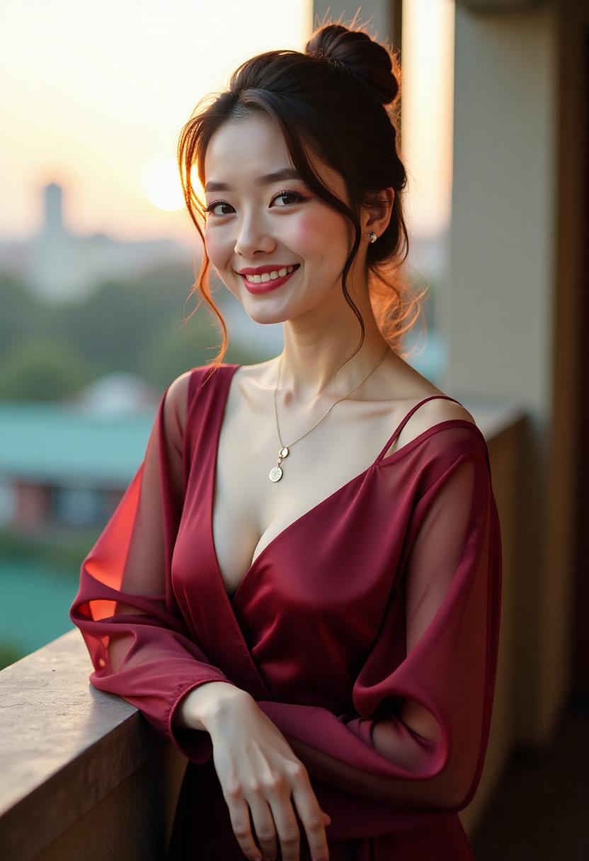 落日之后海报